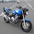 あほくドライビングスクール：普通二輪の教習車