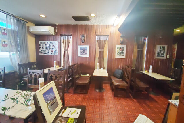 ホテル内喫茶店