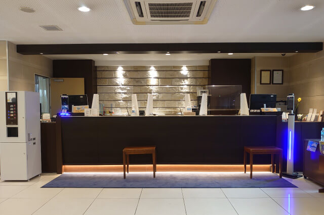 受付カウンター