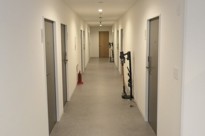 鳥取県自動車学校:廊下