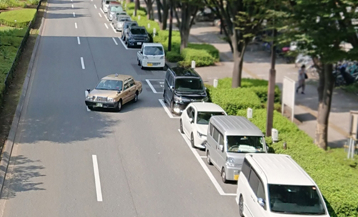 縦列駐車のコツ